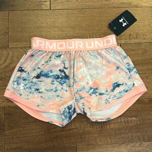 Under Armour Girls Play Up Shorts 2.0 - Size YSM